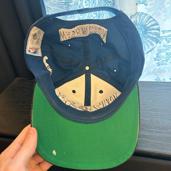 1990s Vintage Washington Wizards Snapback Hat OSFM - Picture 4 of 4